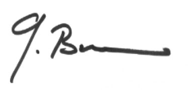 Unterschrift Georg Burkhard | SVTL